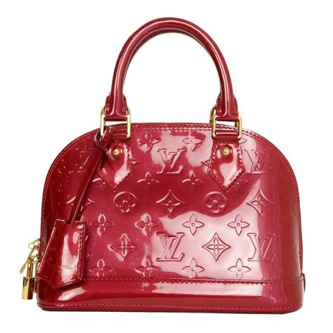 lv red vernis bag|louis vuitton vernis wallet.